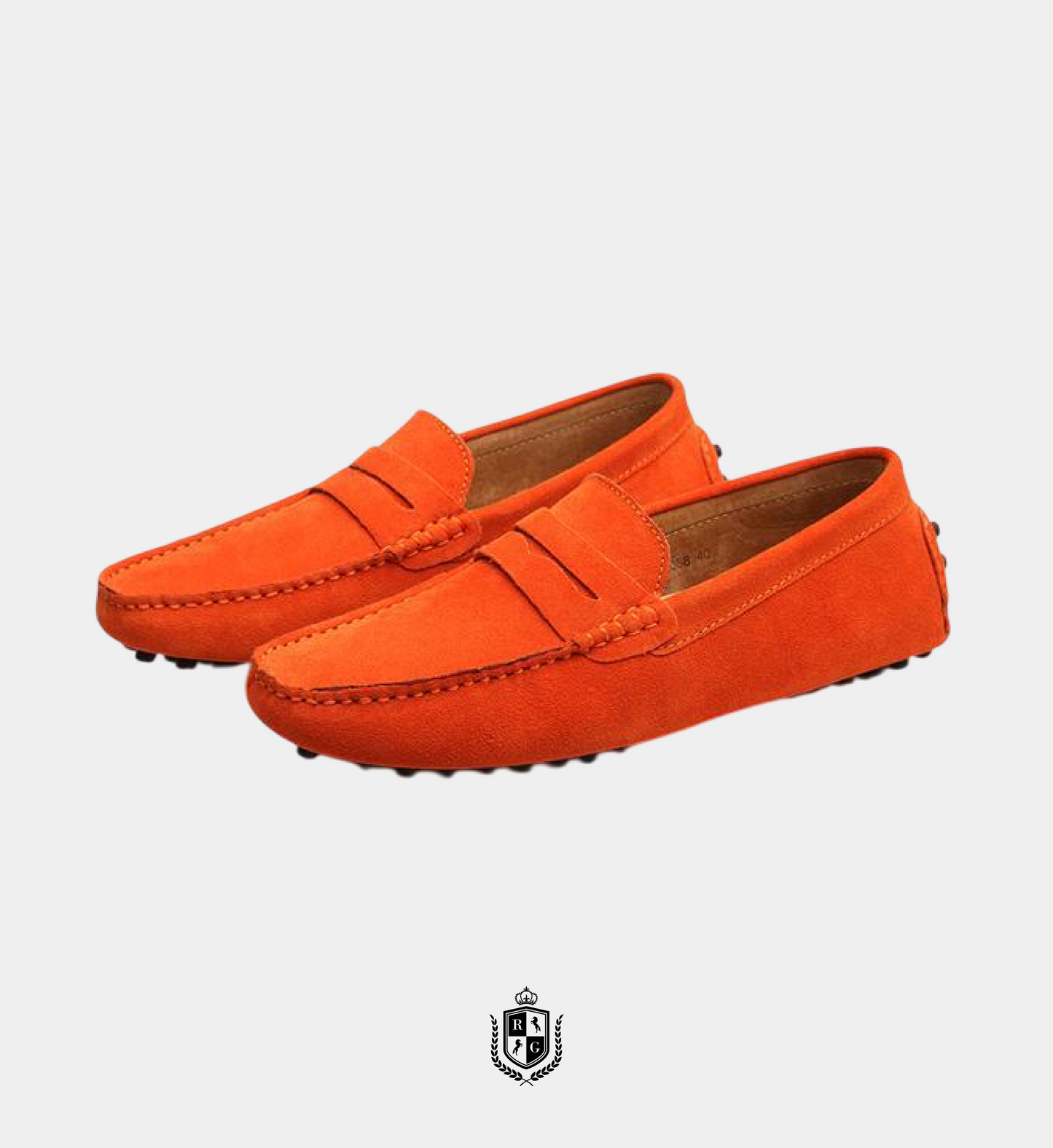 Suede Driver Loafers