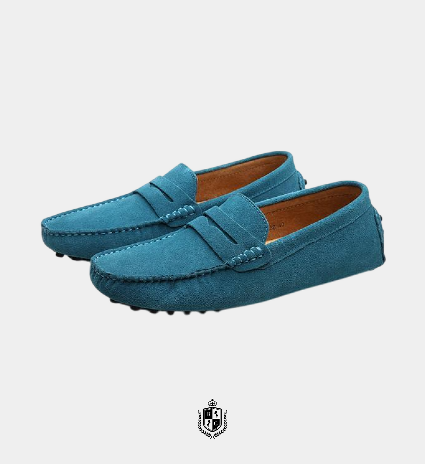 Suede Driver Loafers