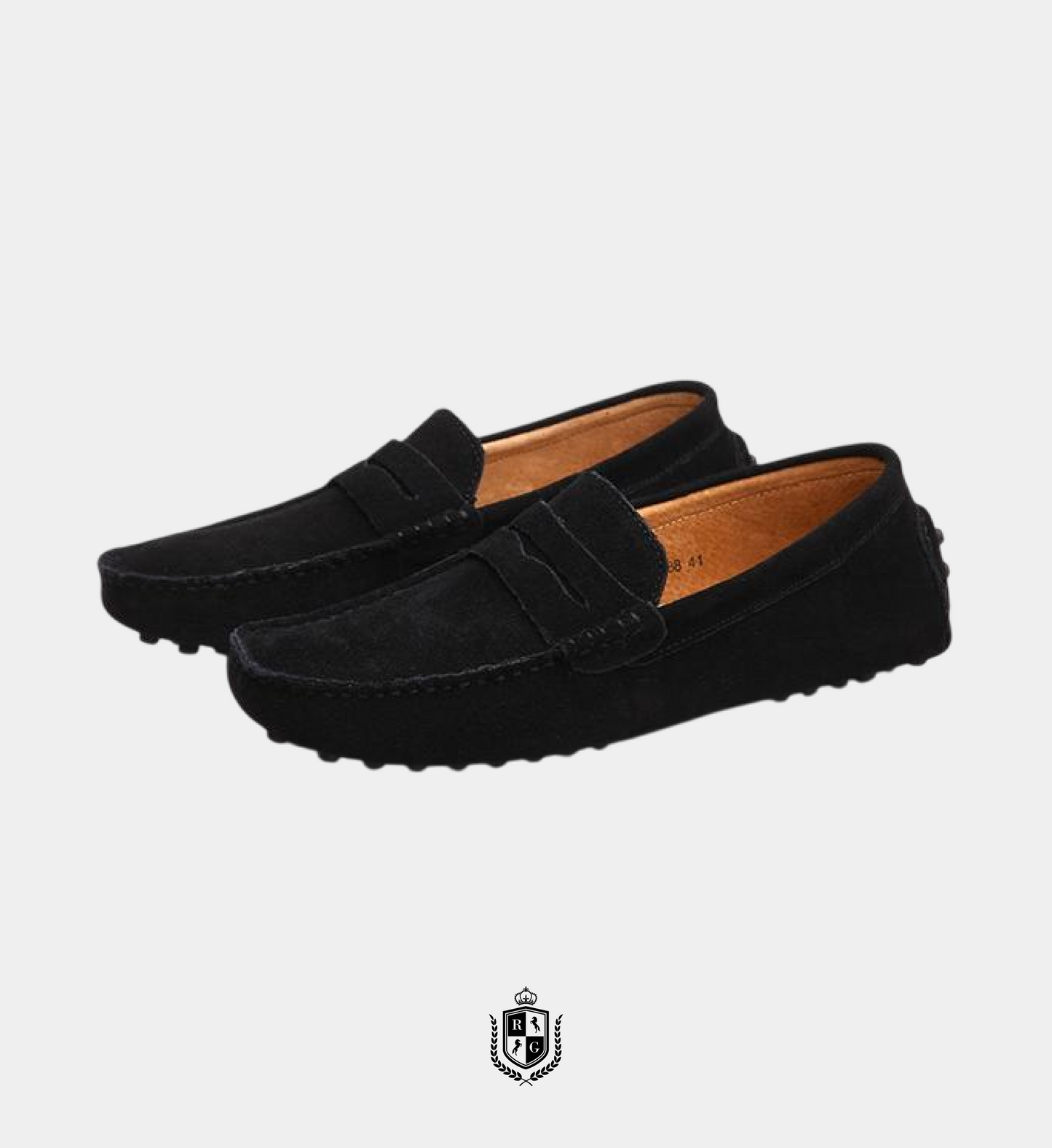 Suede Driver Loafers