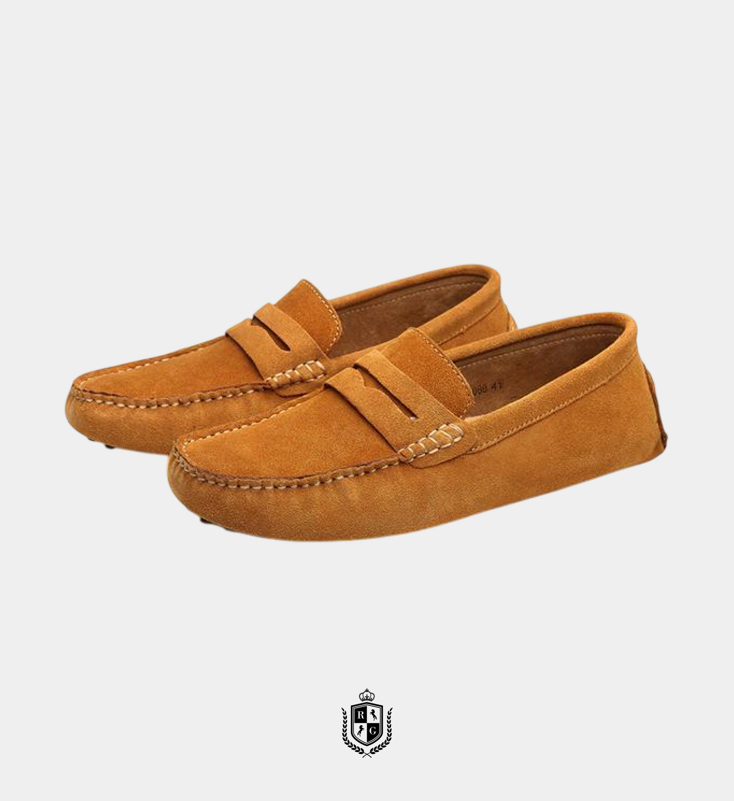 Suede Driver Loafers