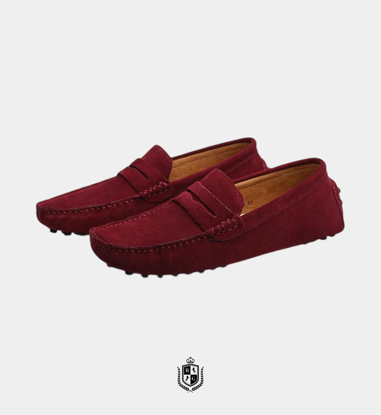 Suede Driver Loafers