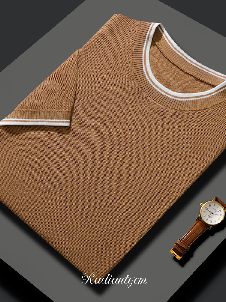 RADIANTGEM Wool Mulberry Silk T-shirt