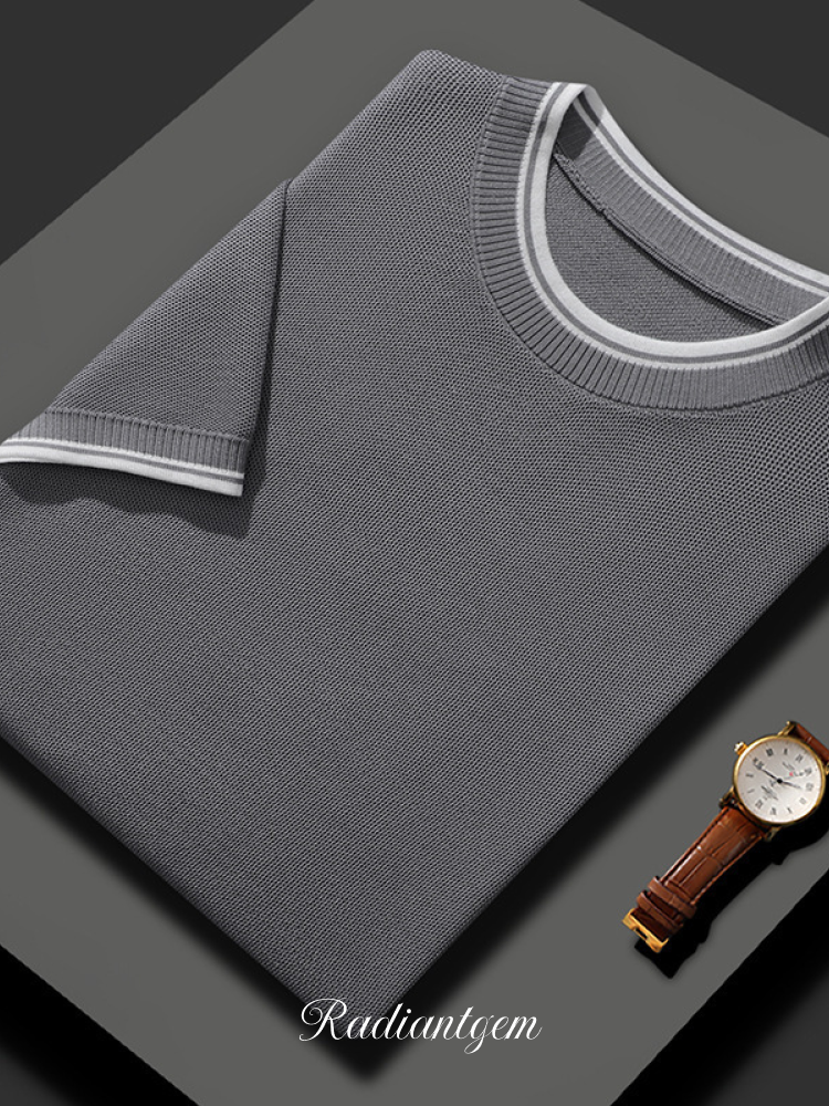RADIANTGEM Wool Mulberry Silk T-shirt