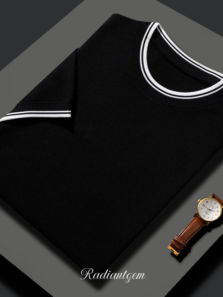 RADIANTGEM Wool Mulberry Silk T-shirt
