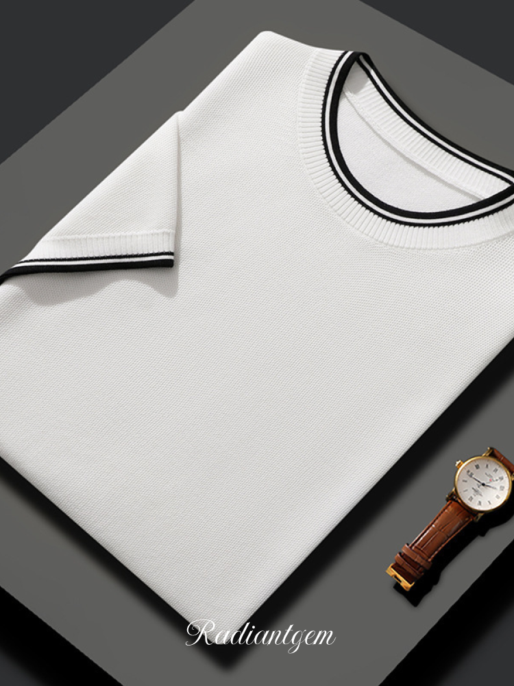 RADIANTGEM Wool Mulberry Silk T-shirt