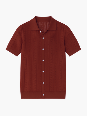 RADIANTGEM Cotton Knitted Polo