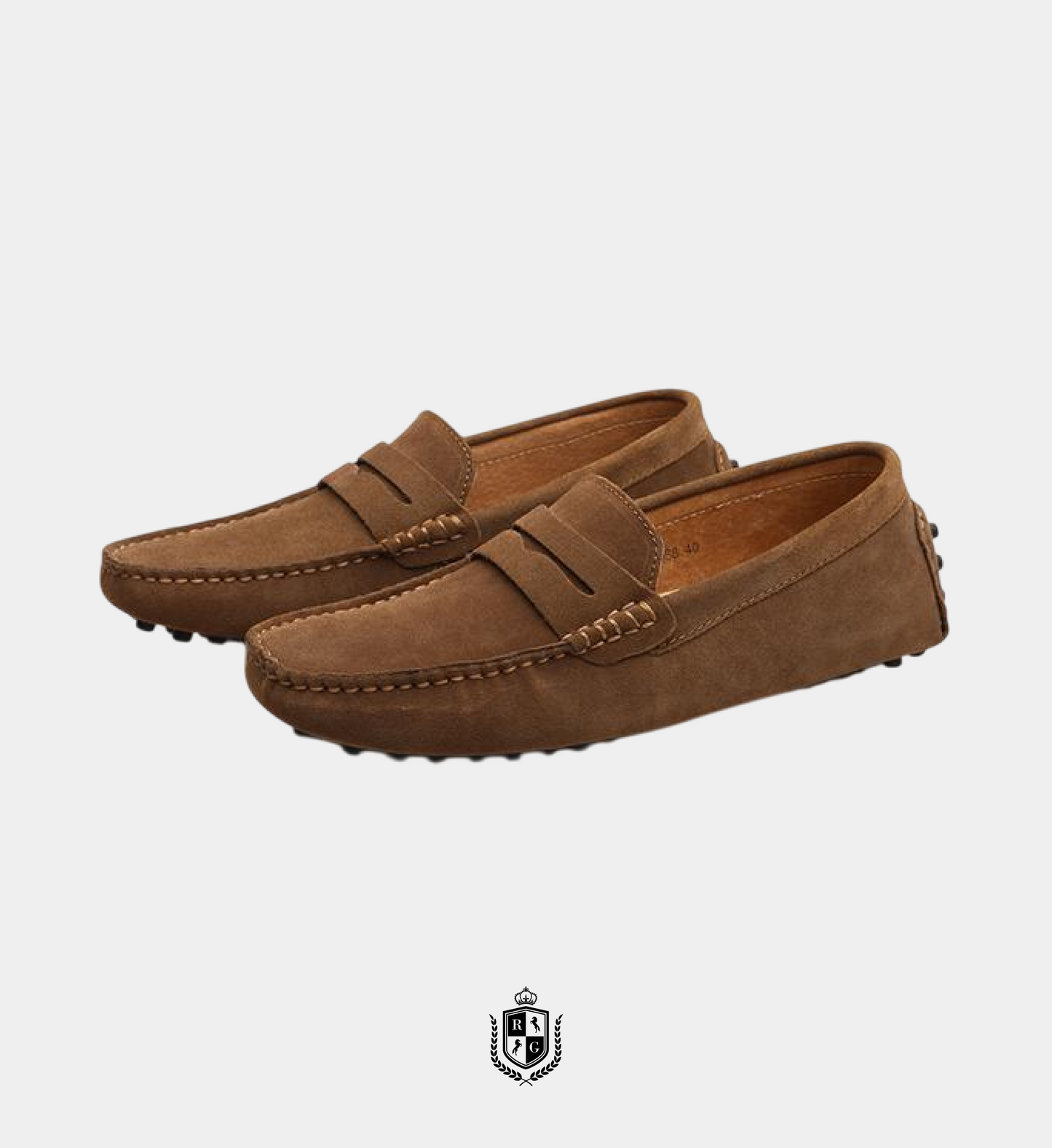Suede Driver Loafers