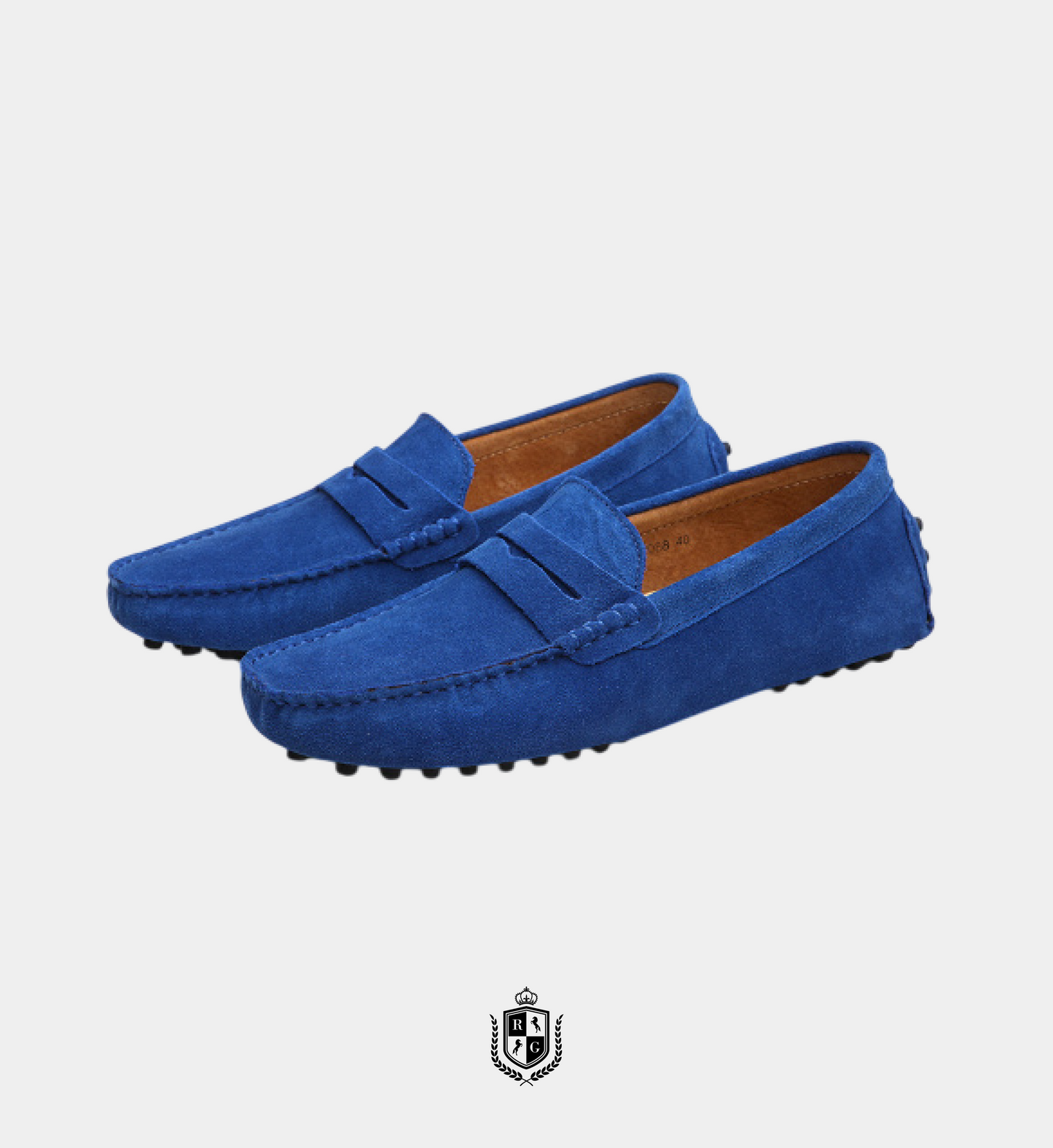 Suede Driver Loafers