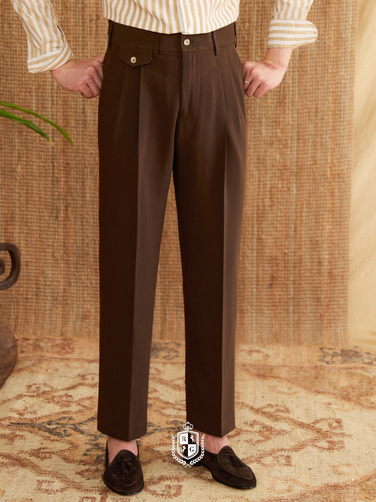 RADIANTGEM High Waist Straight Pants