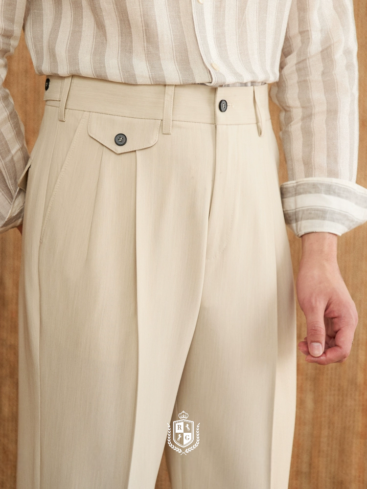 RADIANTGEM High Waist Straight Pants