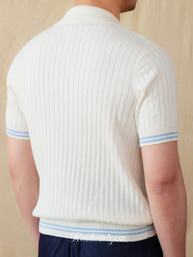RADIANTGEM Lapel Polo