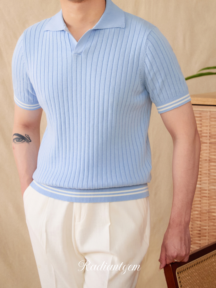 RADIANTGEM Lapel Polo