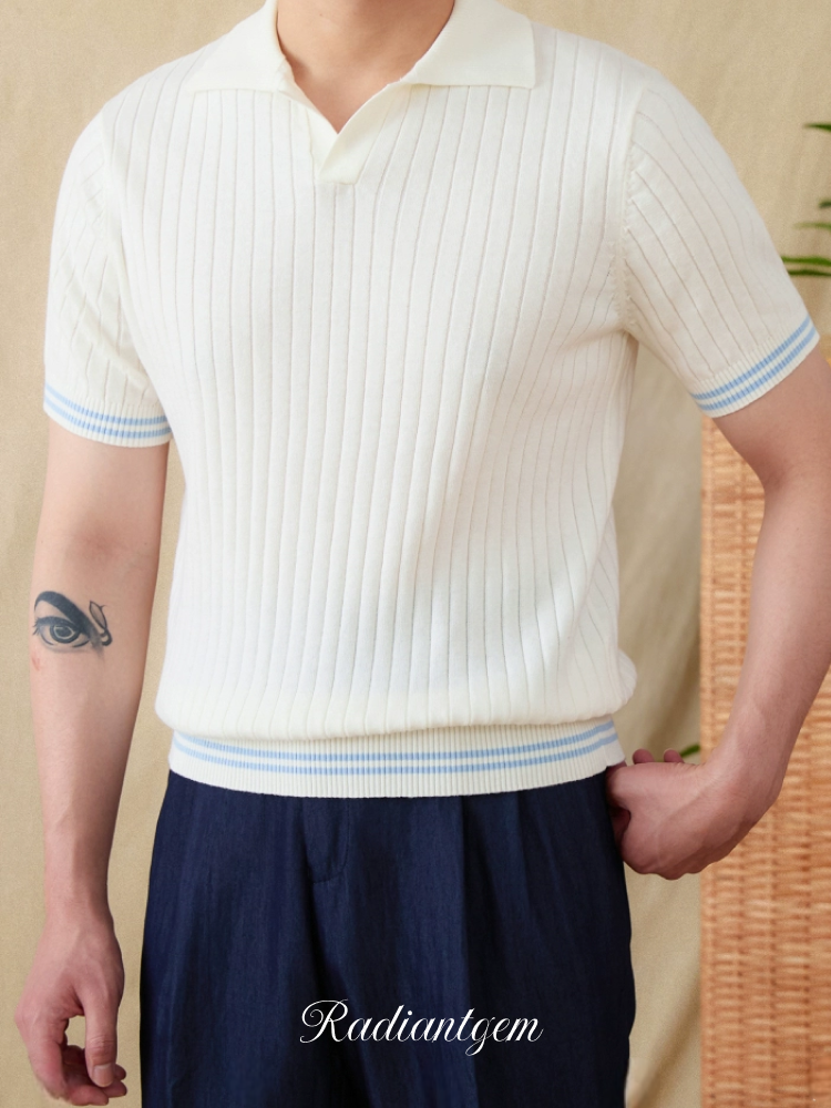 RADIANTGEM Lapel Polo