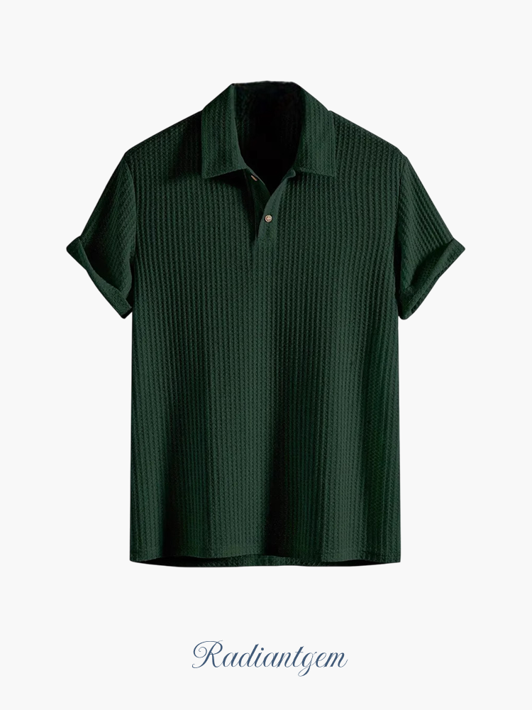 RADIANTGEM Knit Casual Polo