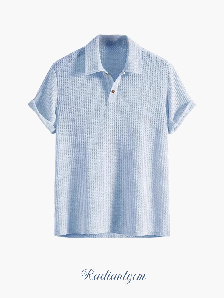 RADIANTGEM Knit Casual Polo