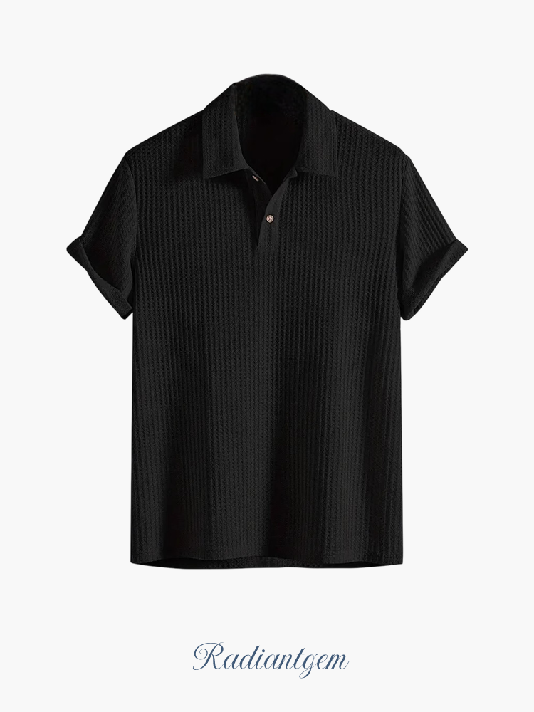 RADIANTGEM Knit Casual Polo