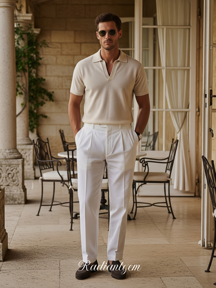 RADIANTGEM Cotton Polo