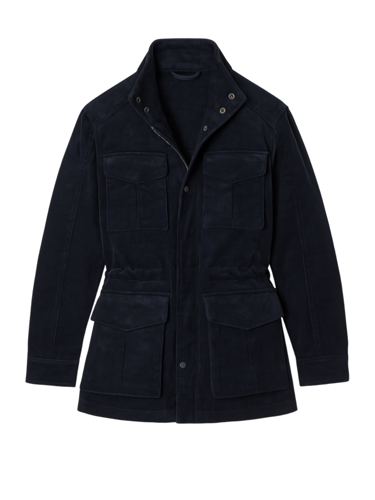 RADIANTGEM Corduroy Safari Jacket Jacket