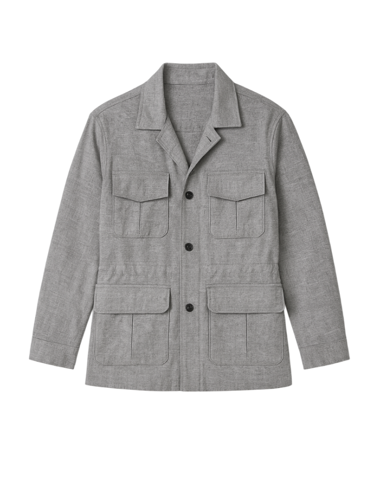 RADIANTGEM Herringbone Casual Jacket
