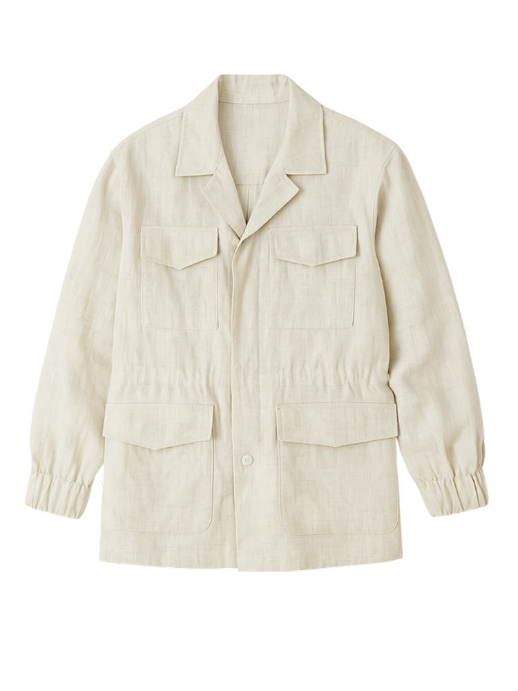 RADIANTGEM 100% Linen Jacket