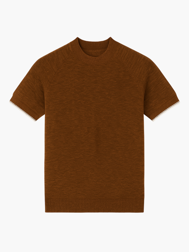 RADIANTGEM Breathable Knitted T-shirt