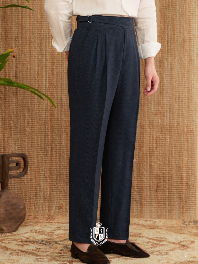RADIANTGEM Houndstooth Versatile Trousers