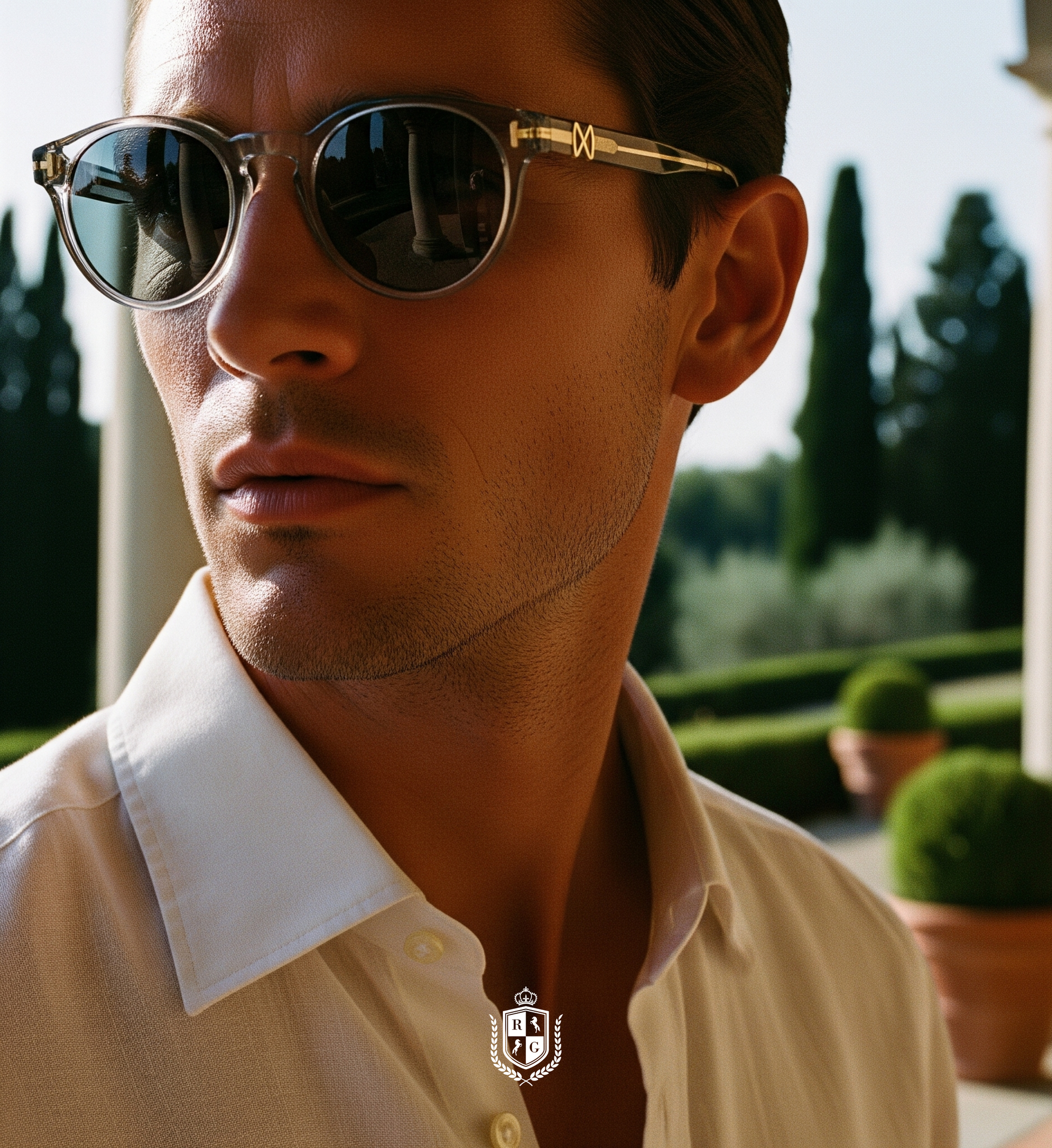 RADIANTGEM Round Frame Sunglasses