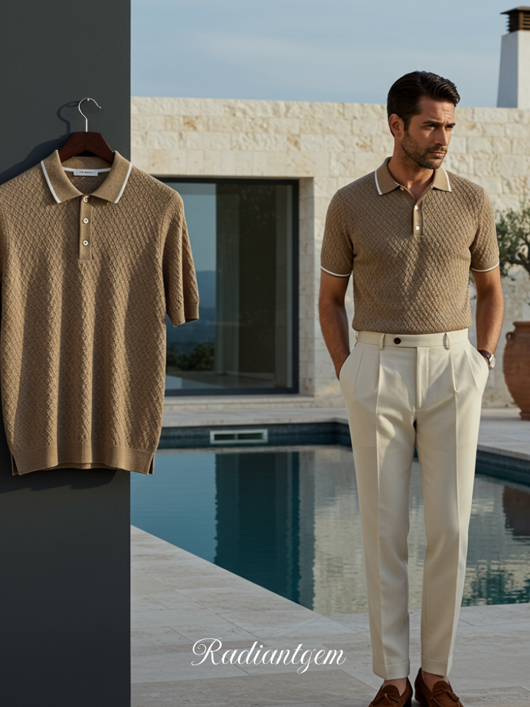 RADIANTGEM Cashmere Polo
