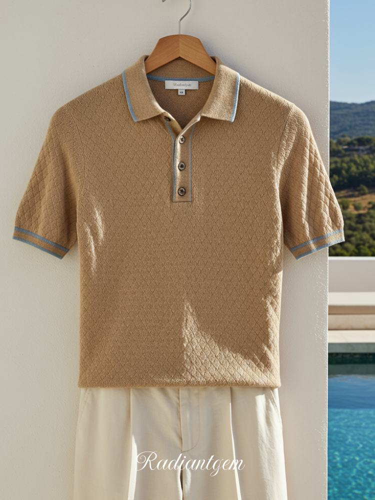 RADIANTGEM Cashmere Polo
