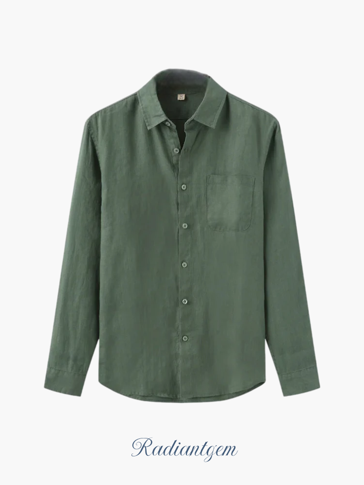 RADIANTGEM 100% Linen Shirt