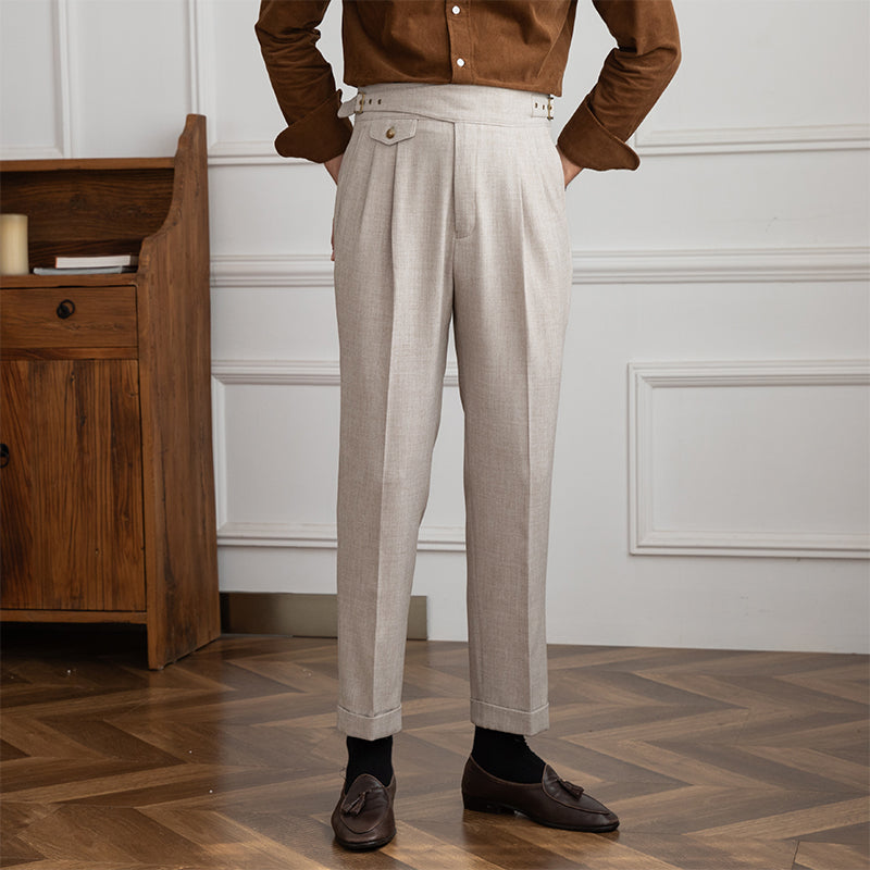 RADIANTGEM High-waisted Straight-leg Pants