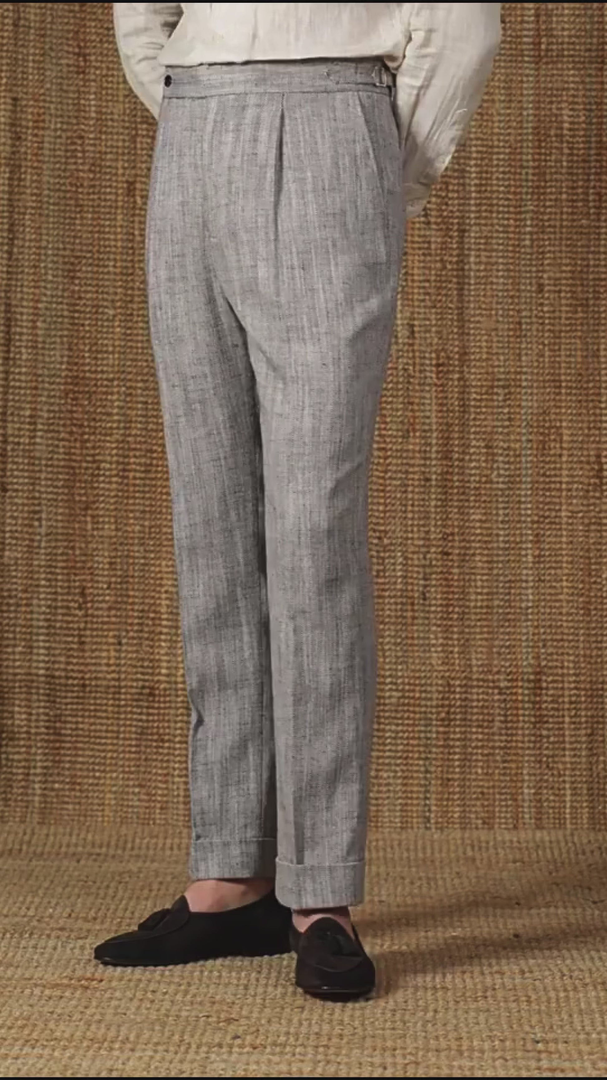RADIANTGEM Cotton Trousers